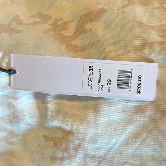 Joe’s Jeans The Blake light tan camo pants- NWT - Picture 3 of 5